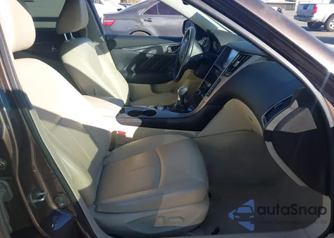 2015 Infiniti Q50 Premium из США, поврежденный, VIN JN1BV7AP8FM355842